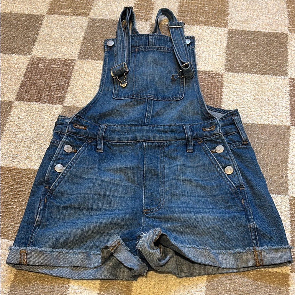Madewell Denim Overall Shorts